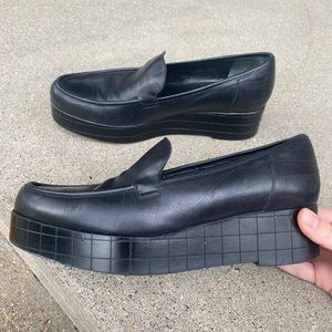 Robert Clergerie Platform Loafers Size 8 Made In France